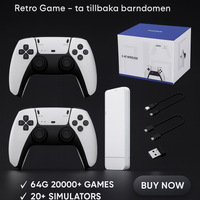 Retro Spelkonsole™ – Nostalgi för Hela Familjen