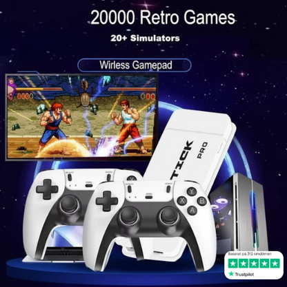 Retro Spelkonsole™ – Nostalgi för Hela Familjen